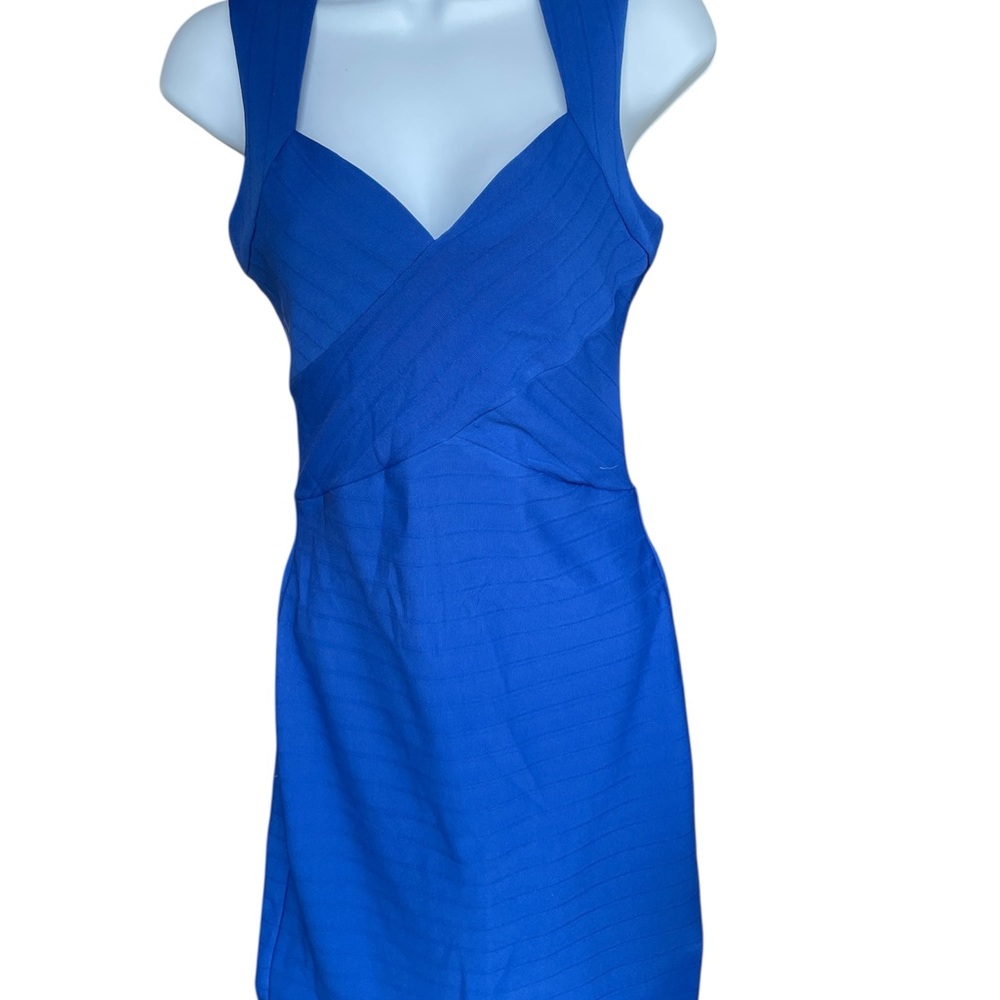 GUESS Blue Sleeveless Cocktail Dress NWT Size 2